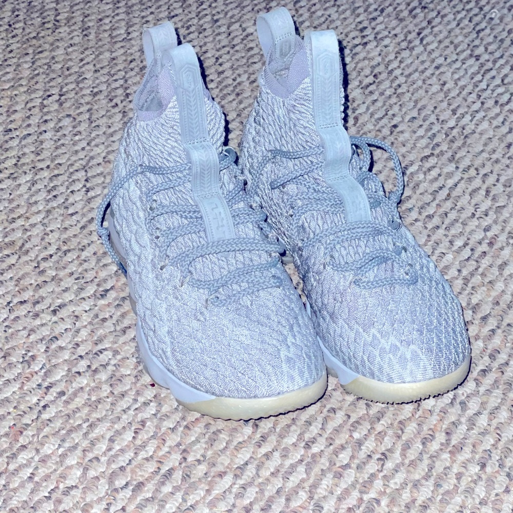 LeBron 15 gray mens size 10